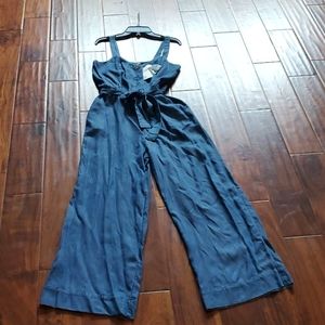 Ladies lightweight denim jumpsuit